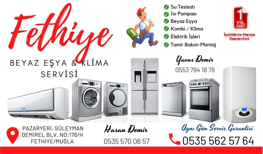 Fethiye Beyaz Eşya Servisi